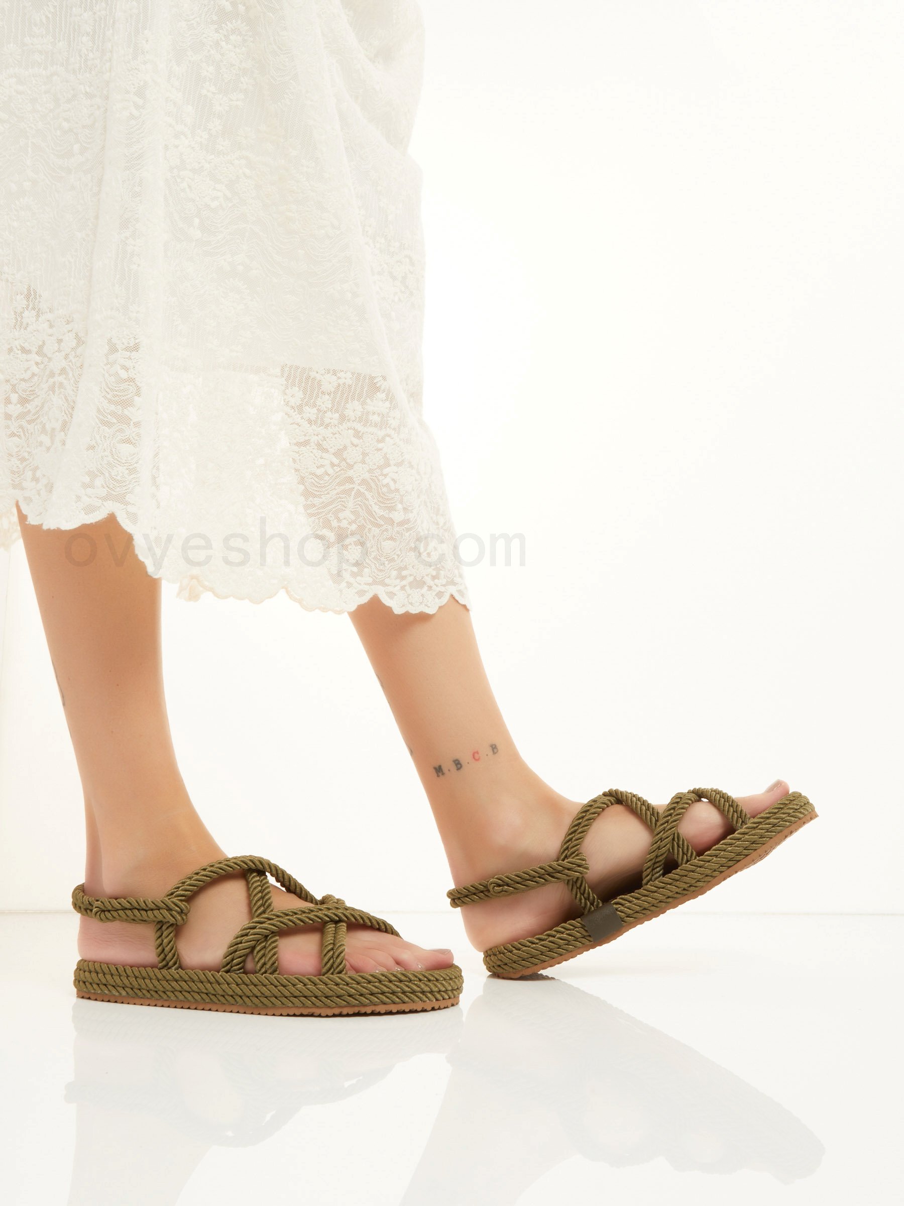 (image for) Saldi 2023 Rope Flat Sandals F0817885-0709